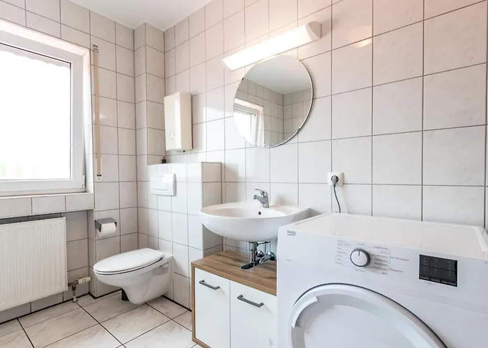 Monteurapartment I 8 Betten I Kueche I Waschmaschine I Balkon