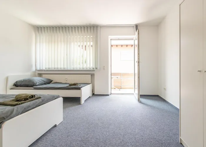 Monteurapartment I 8 Betten I Kueche I Waschmaschine I Balkon Apartment Munster (Darmstadt-Dieburg)